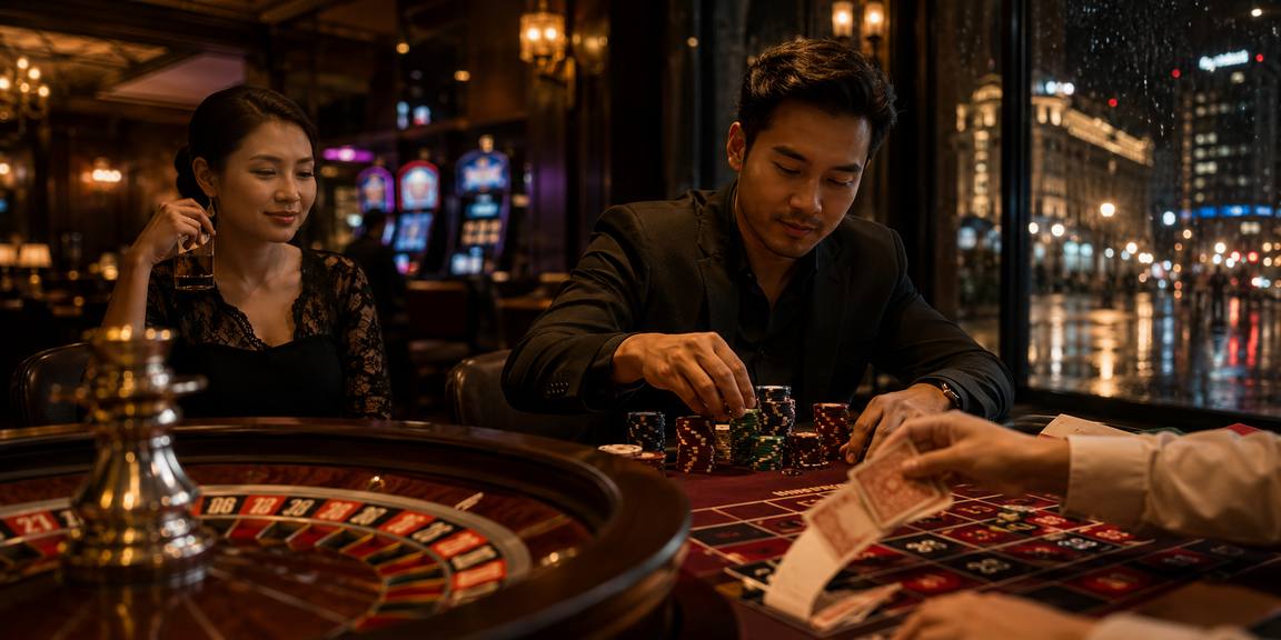 Meja Live Casino Nyata di Skrin Anda